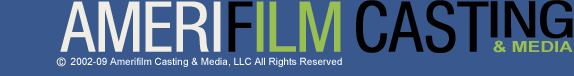 Amerifilm Casting, Inc. logo